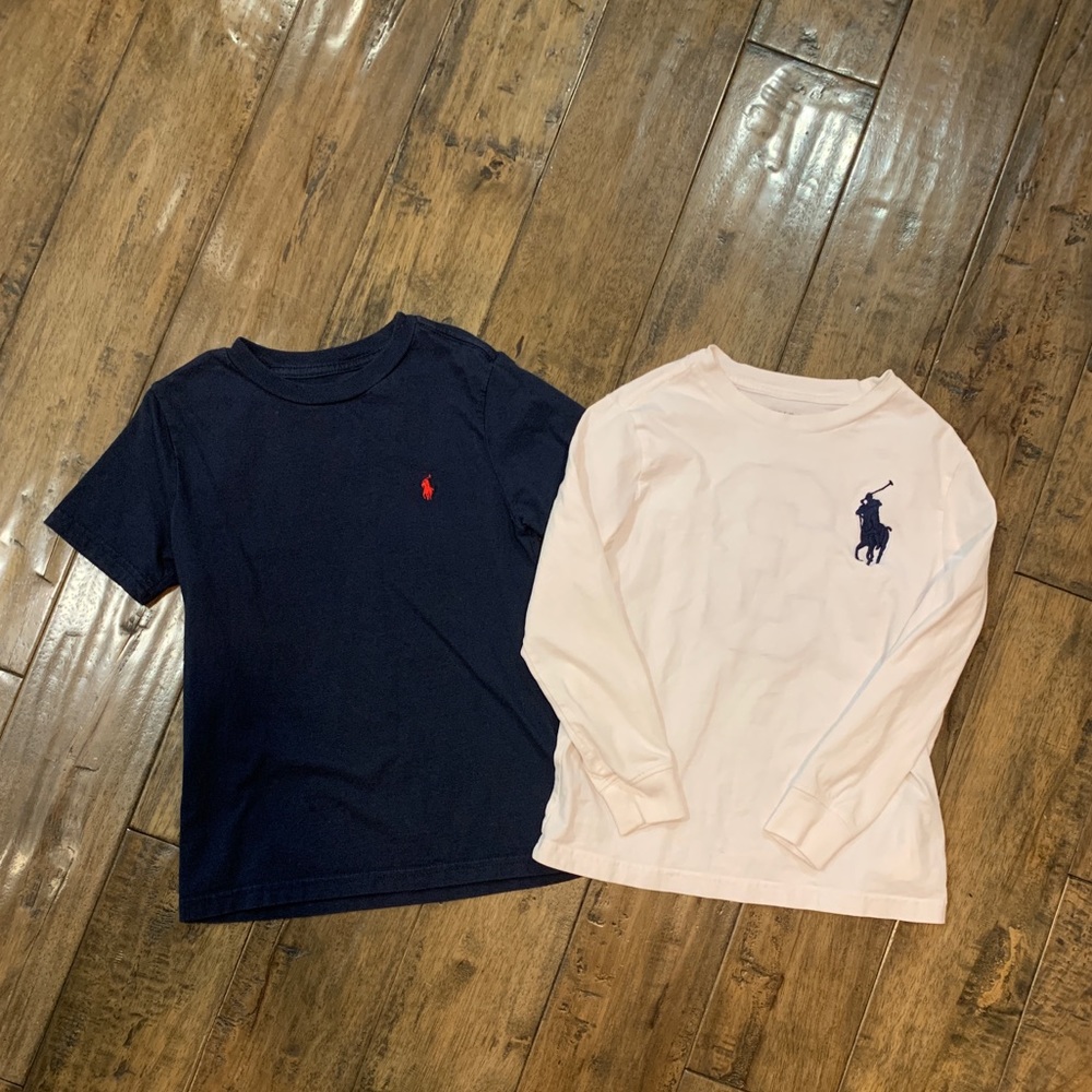 Two Polo Tops- size 6